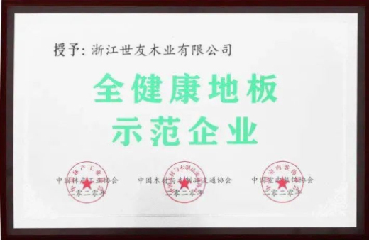世友地板告訴你，什么叫“全健康地板”！